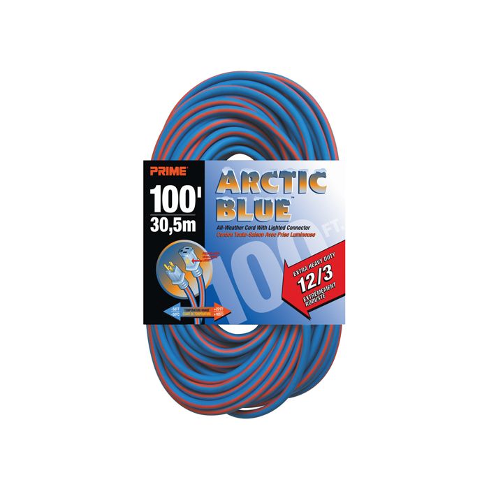 Arctic Blue™ TPE-Rubber Locking Extension Cord