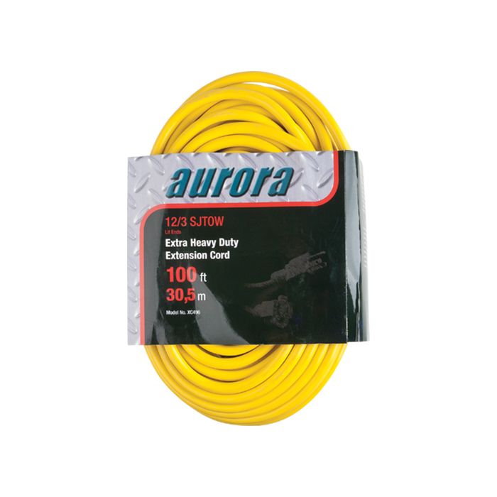 Vinyl Extension Cord with Light Indicator