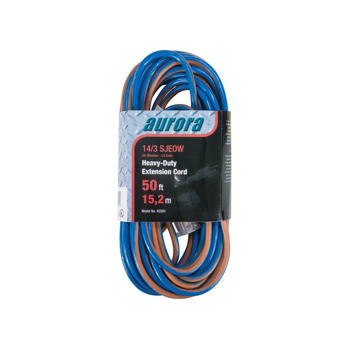 TPE-Rubber Extension Cord With Light Indicator