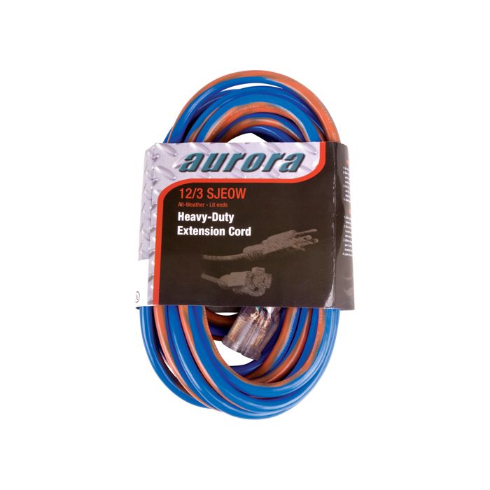 TPE-Rubber Extension Cord With Light Indicator