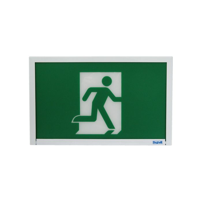 Running Man Exit Sign