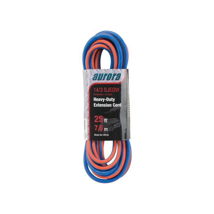 TPE-Rubber Extension Cord with Light Indicator