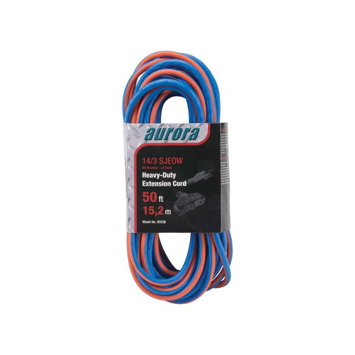 TPE-Rubber Extension Cord with Light Indicator