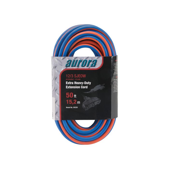 TPE-Rubber Extension Cord with Light Indicator