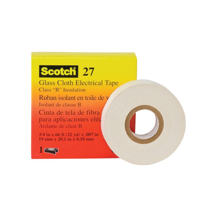 Scotch® 27 Glass Cloth Electrical Tape