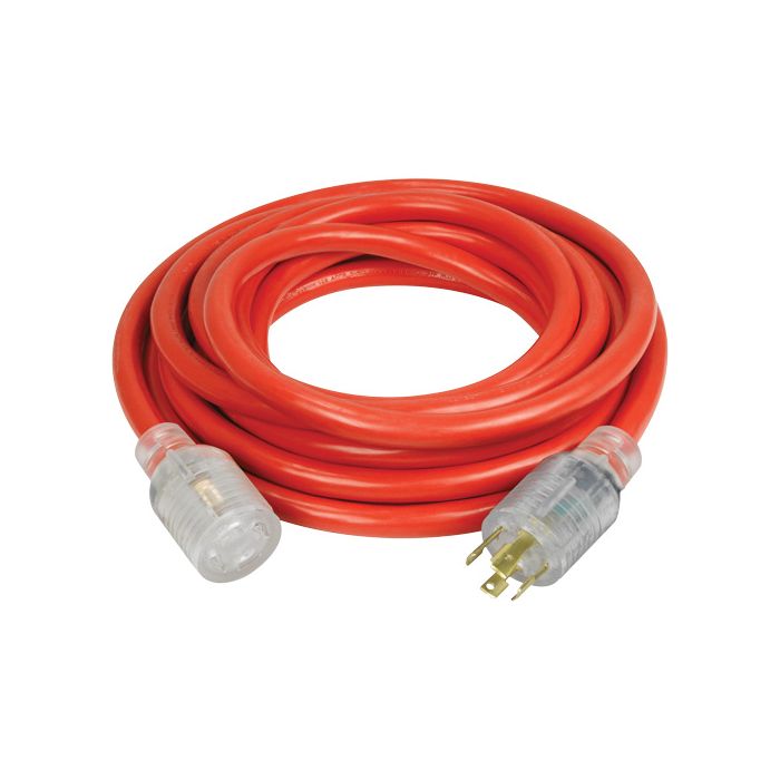 Generator Extension Cord with Quad Tap