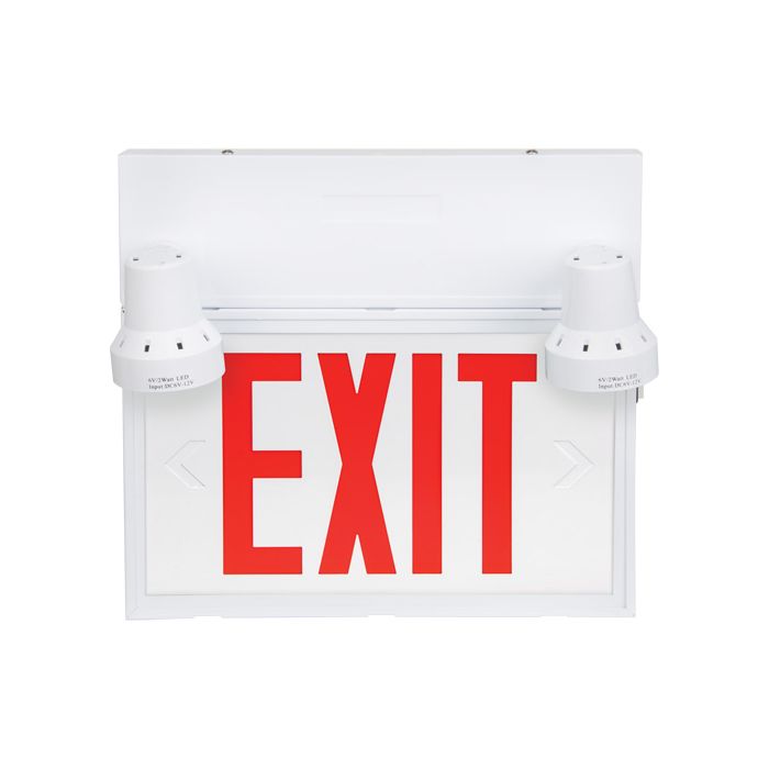 Exit Sign with Security Lights