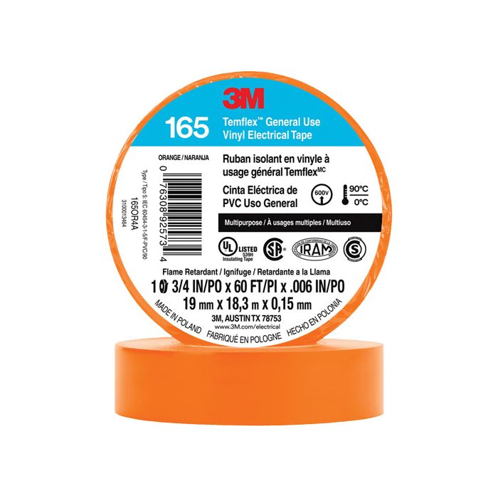 Temflex™ General Use Vinyl Electrical Tape 165