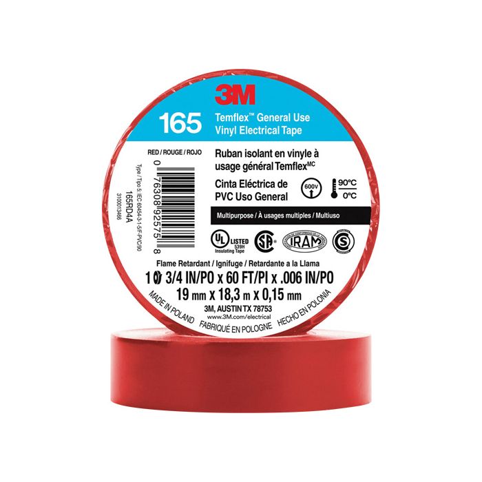 Temflex™ General Use Vinyl Electrical Tape 165