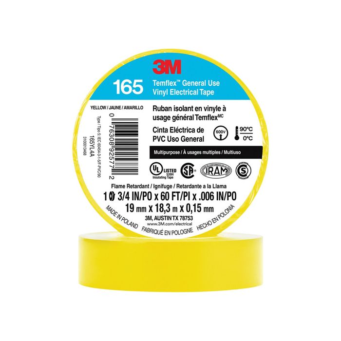 Temflex™ General Use Vinyl Electrical Tape 165