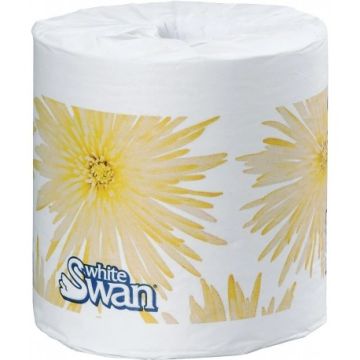 White Swan Toilet Tissue: 2 ply, 418 sheet