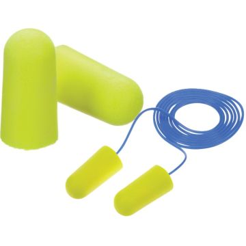 E-A-Rsoft Yellow Neon Earplugs, Large, Polybag