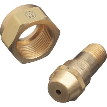 Regulator Nuts & Nipples, Brass & Stainless Steel