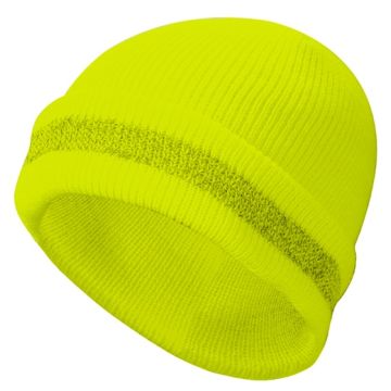 Toque, Hi-Visabilty Yellow Acrylic, O/S