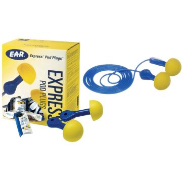 E-A-R Express Pod Plugs, Pillow Pack, 100 pair