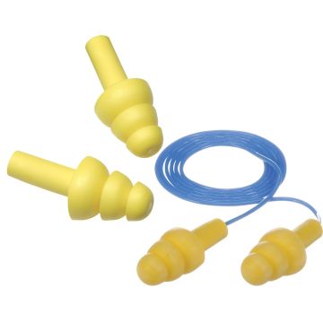 E-A-R Ultrafit  Earplugs, Polybag, 100 / box