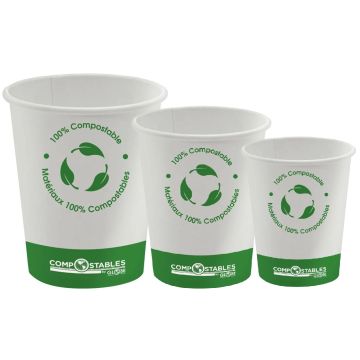 Compostable Hot / Cold Cups, 1000 /cs.