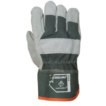 Endura Fitters Gloves, Split Cowhide, Large