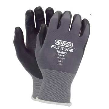 Ronco-Flexsor Micro Foam Nitrile Coated Gloves