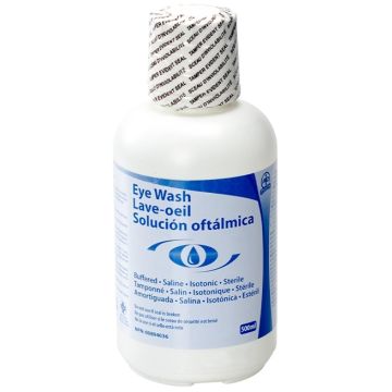 Eye Wash Solution, Sterile, 500 ml