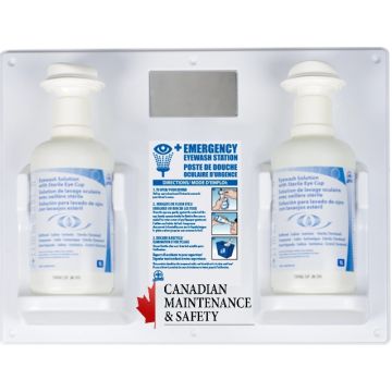 Eyewash Station, 2 x 1L Eyewash, Eye Cup
