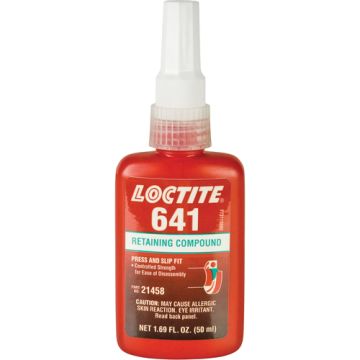 Retaining Compound 641 Controlled Strength