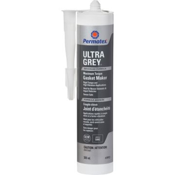 Ultra Grey® Rigid High-Torque RTV Silicone Gasket Maker