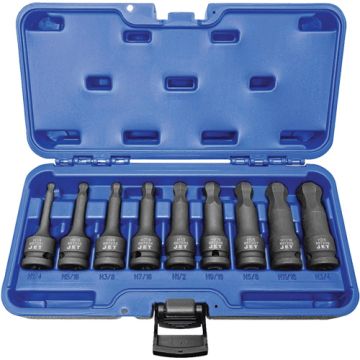 1/2" Drive SAE Ball Nose Hex Impact Socket Set