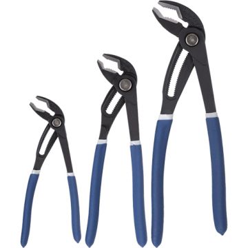 Push-Button Ratcheting Pliers Set