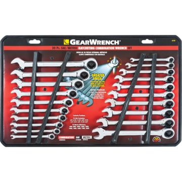 72-Tooth Combination Wrench Set