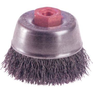 Crimped Wire Cup Brushes - High Speed Small Grinder