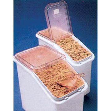 Mobile Ingredient Bins with Sliding Lid