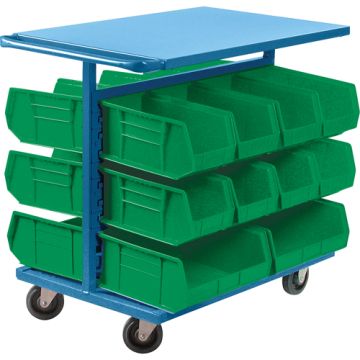 Bin Cart with Bins