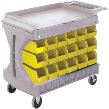 Pro Cart With Yellow Bins