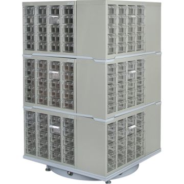 Heavy-Duty Industrial Carousel Drawer Cabinet