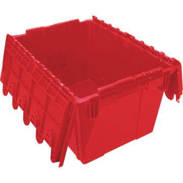 Flip Top Plastic Distribution Container