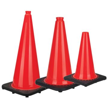 Traffic Cone, Premium PVC, Orange