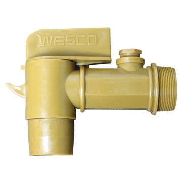 2" NPT Polyethylene Deluxe Drum Faucet