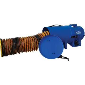 8" Air Blower with 25' Ducting & Canister