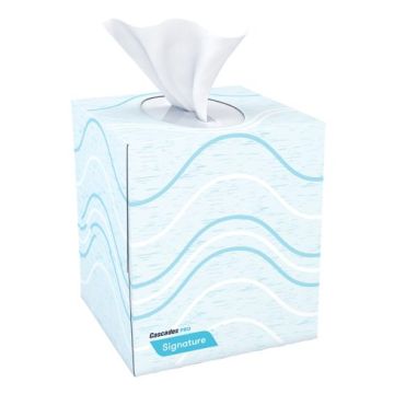 Signature Facial Tissue, 2-Ply, 36 boxes x 90 tissues