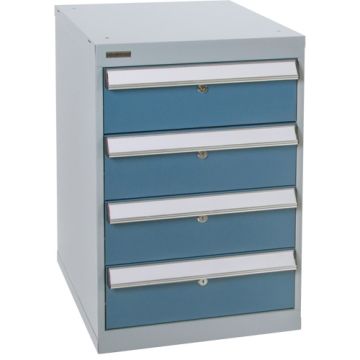 Four-Drawer Pedestal Workbench