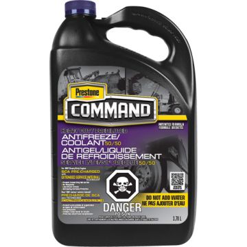 Command® Heavy-Duty ESI 50/50 Prediluted Antifreeze/Coolant