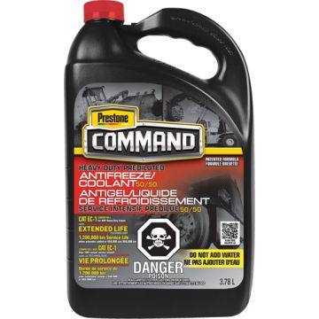 Command® Heavy-Duty NOAT 50/50 Prediluted Antifreeze/Coolant