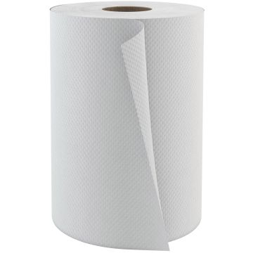 Paper Towel, White, 12 Rolls x 350'