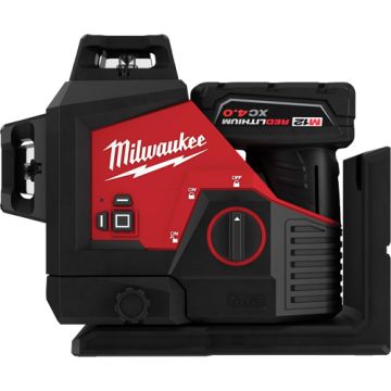 M12™ 360-Degree 3-Plane Cordless Laser Kit