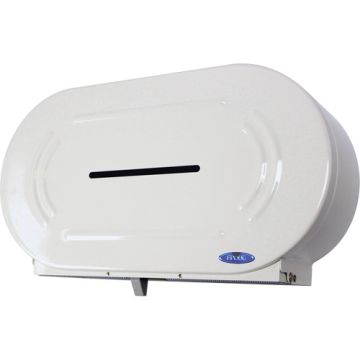 Twin Jumbo Toilet Paper Dispenser