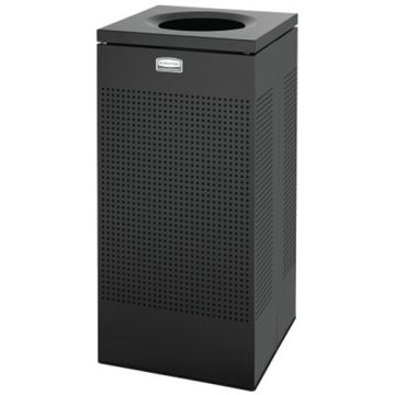 Silhouette Square Open Top Waste Receptacle