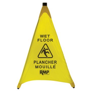 "Wet Floor" Pop-Up Safety Cone