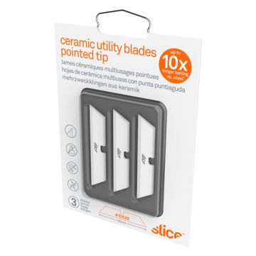 Slice™ Pointed-Tip Ceramic Utility Knife Blades