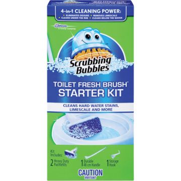 Scrubbing Bubbles® Fresh Brush® Toilet Brush Starter Kit